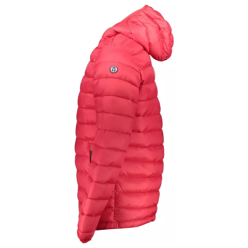 Hooded Red Performance Jacket