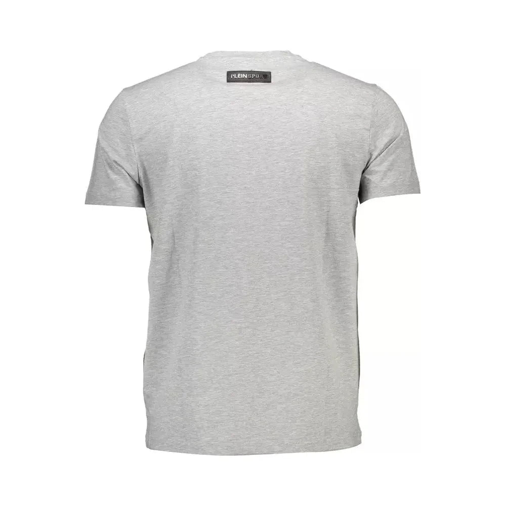 Sleek Gray Fitness Essential Tee