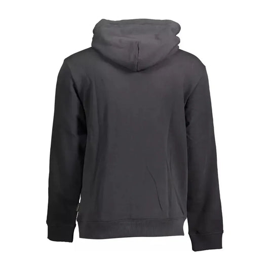 Sleek Hooded Zip-Pocket Sweatshirt