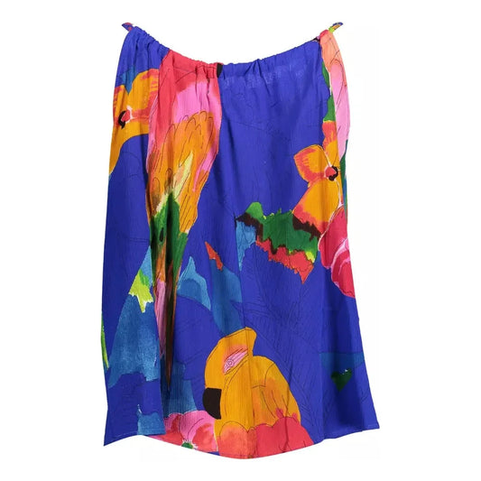 Vibrant Printed Viscose Tank Top