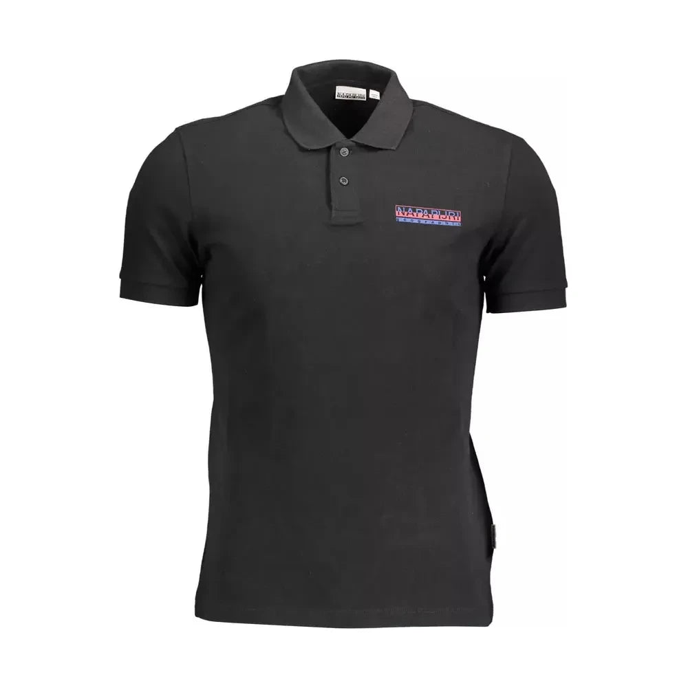 Sleek Cotton Polo with Timeless Appeal