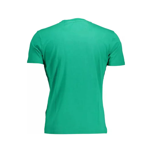 La Martina Regal Green Embroidered Logo Tee La Martina