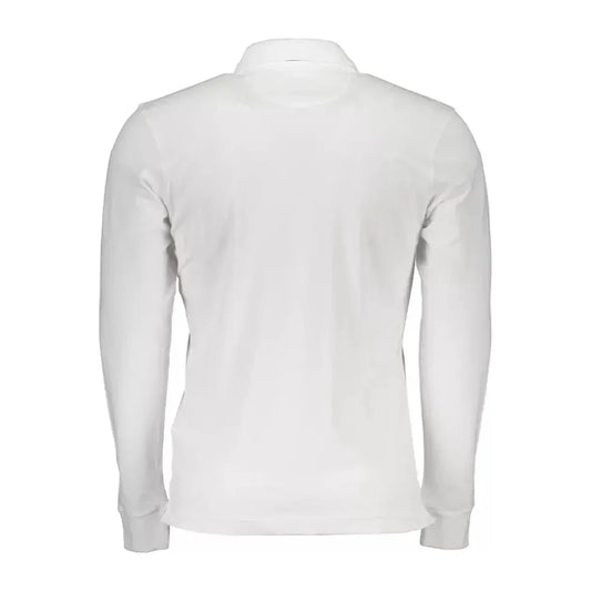 Elegant Slim Fit Long-Sleeved Polo Shirt