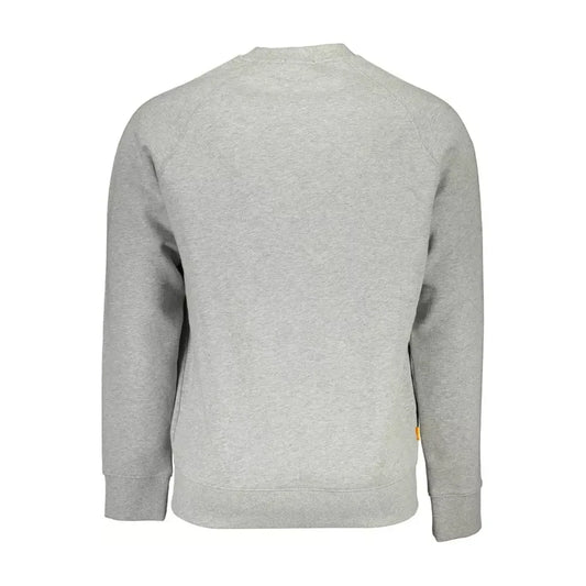 Eco-Conscious Gray Crewneck Sweater Timberland