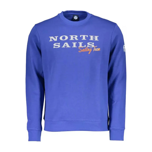 North Sails Ocean-Inspired Casual Blue Sweatshirt North Sails