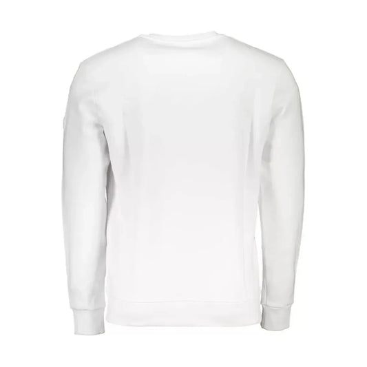 Elegant White Crew Neck Sweater North Sails