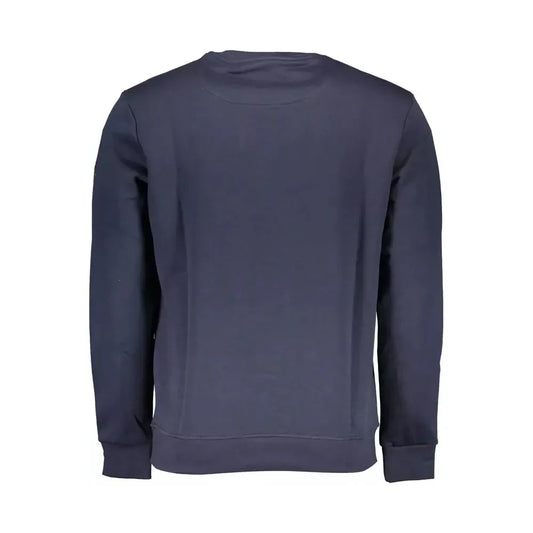 North Sails Blue Long-Sleeved Printed Sweatshirt North Sails