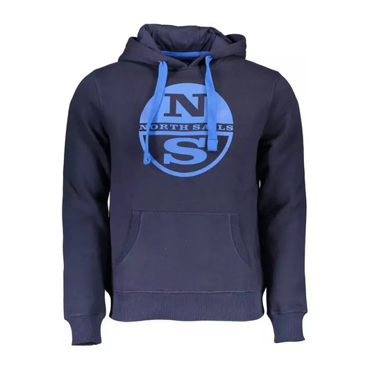 Sail the Waves Hooded Sweatshirt in Blue North Sails