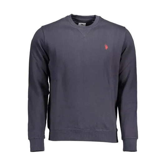 Chic Blue Embroidered Logo Sweatshirt U.S. POLO ASSN.