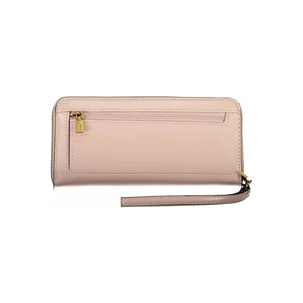 Elegant Pink Multipurpose Ladies' Wallet