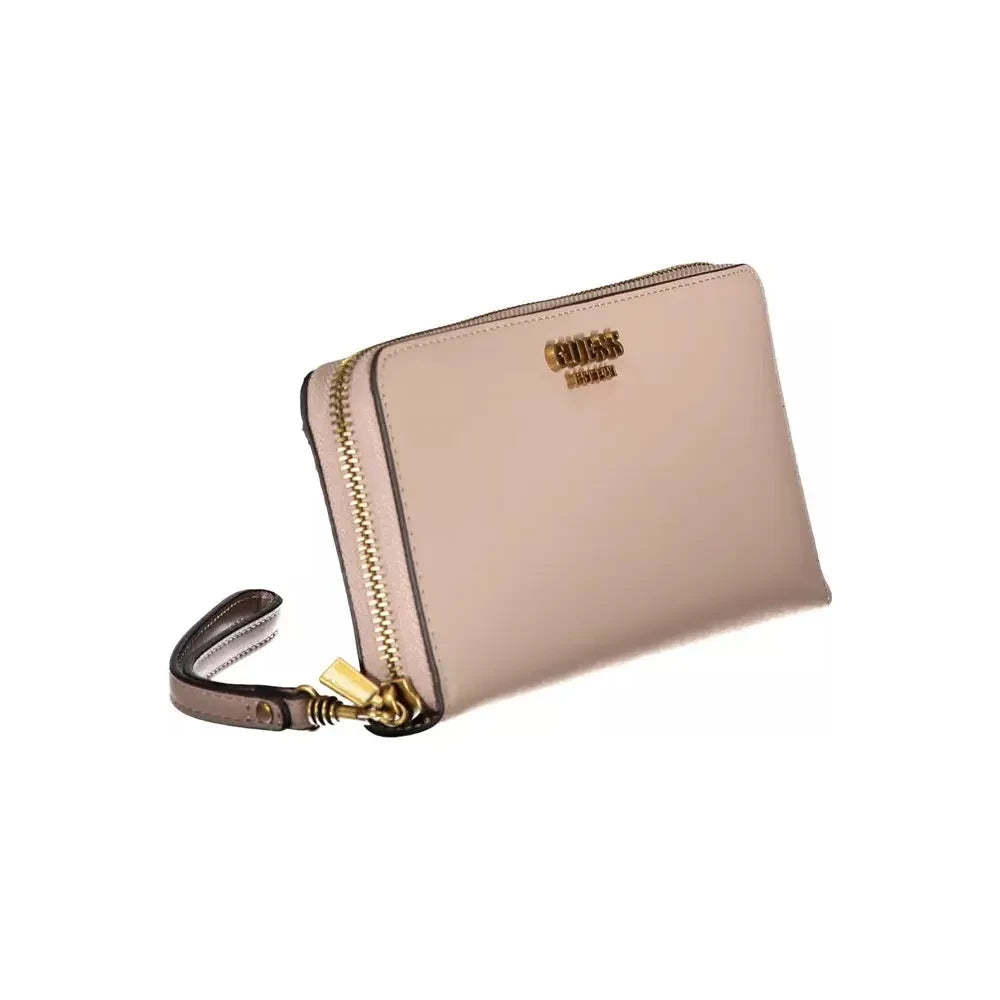 Elegant Pink Multipurpose Ladies' Wallet