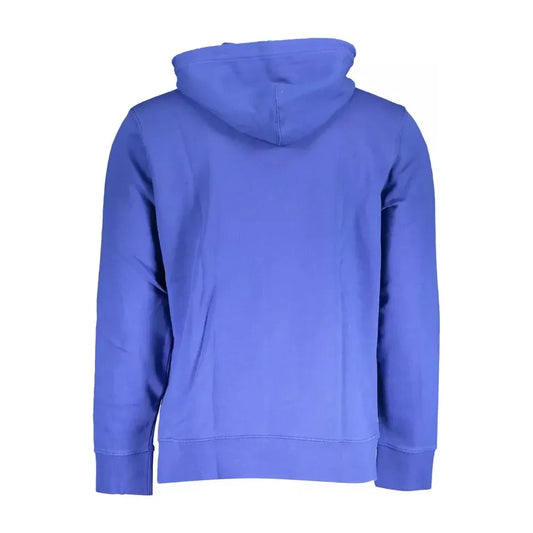 Chic Blue Cotton Hooded Sweatshirt Levi's