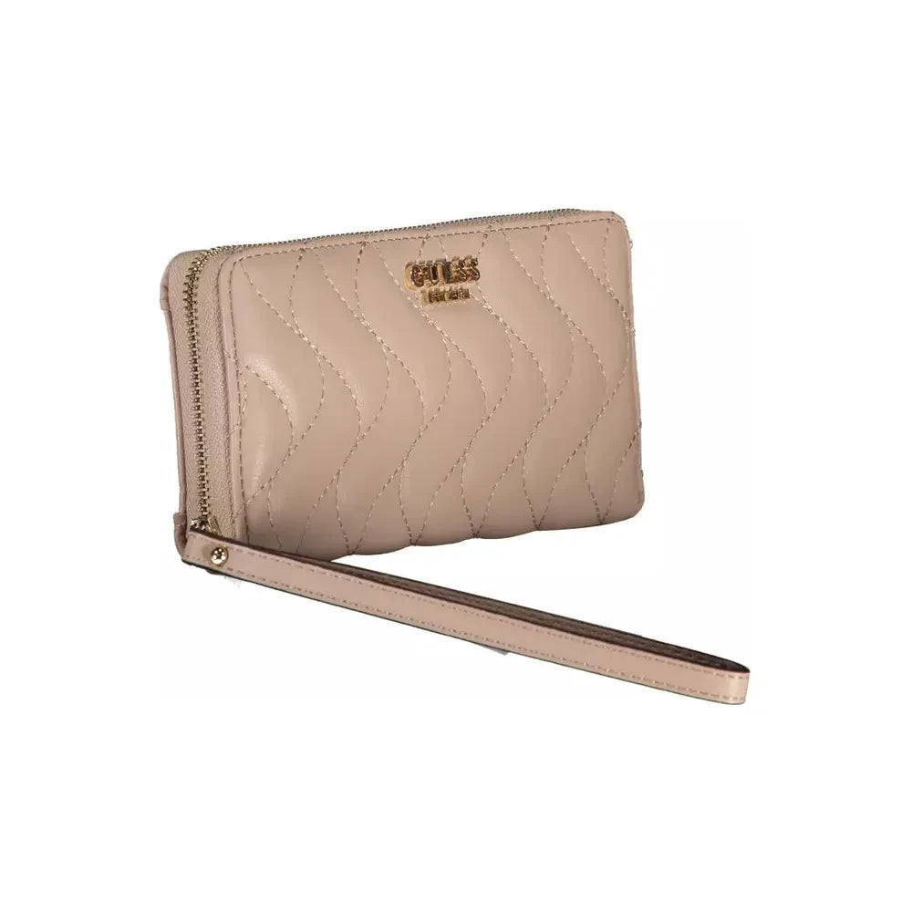 Elegant Pink Wallet with Ample Compartments