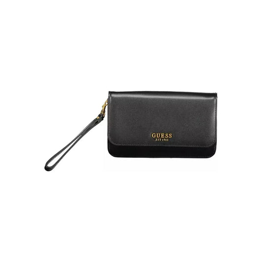 Chic Black Multi-Compartment Wallet