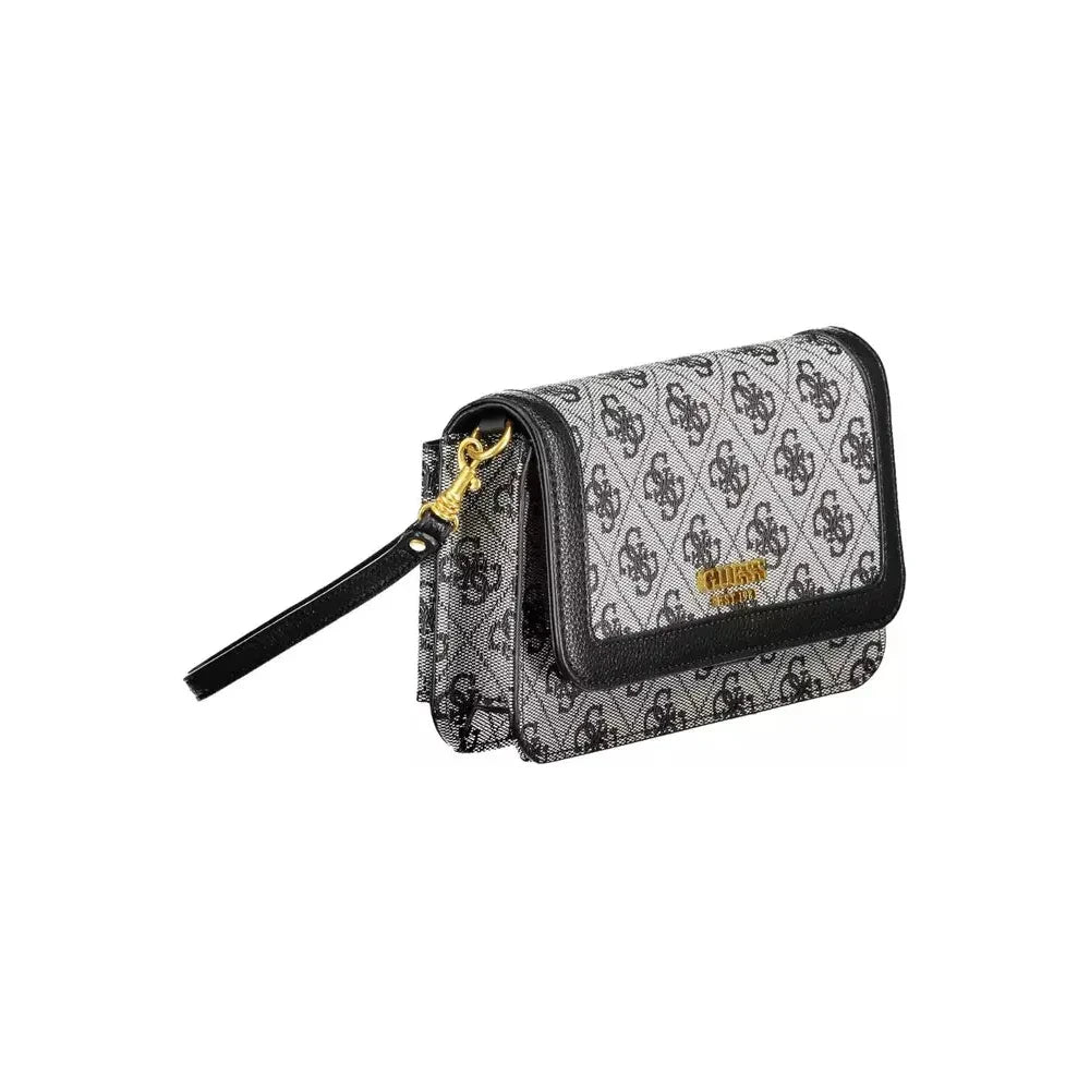 Elegant Black Multi-Compartment Wallet