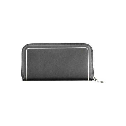 Elegant Five-Compartment Zip Wallet