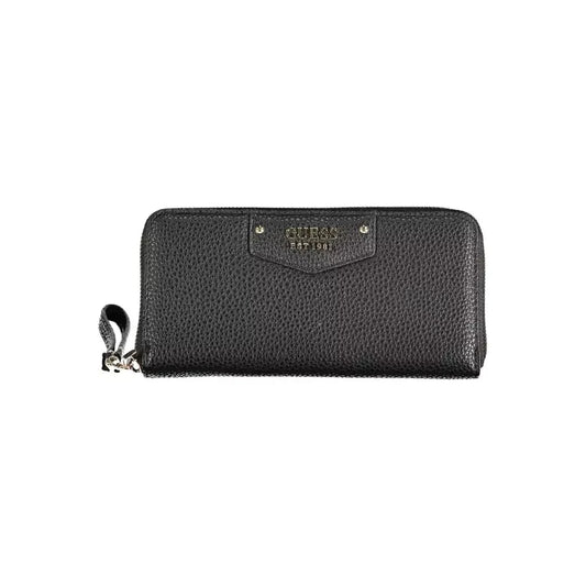 Sleek Black Multi-Compartment Wallet