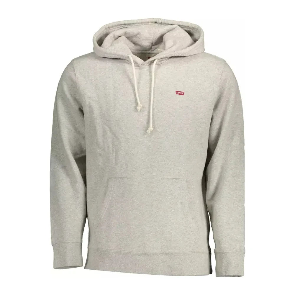 Essential Gray Hooded Sweatshirt for Men