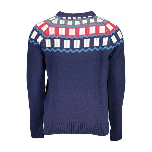 Alpaca Blend Blue Designer Sweater Gant