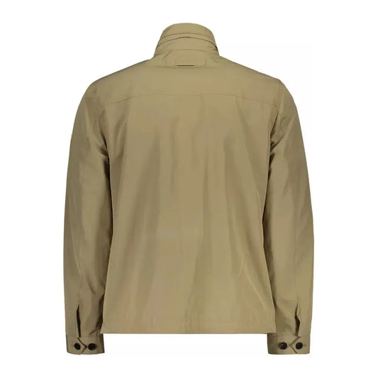 Chic Beige Long Sleeve Sport Jacket Gant