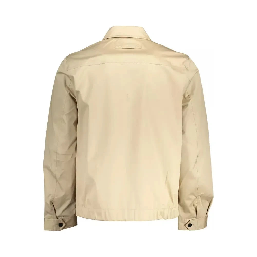 Elegant Beige Sports Jacket