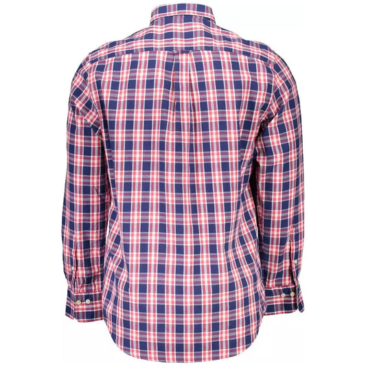 Classic Blue Cotton Long Sleeve Shirt