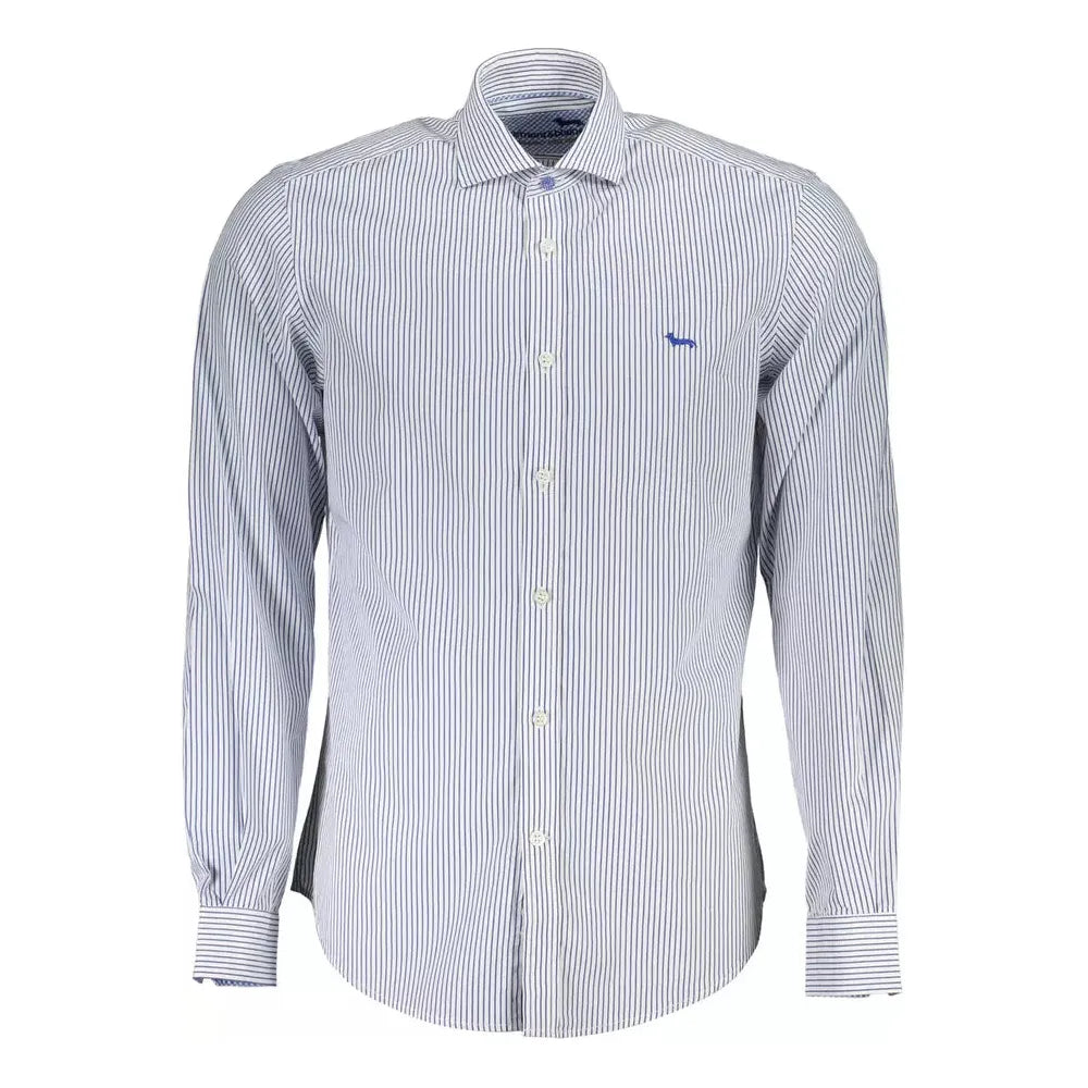 Elegant White Organic Cotton Shirt for Men