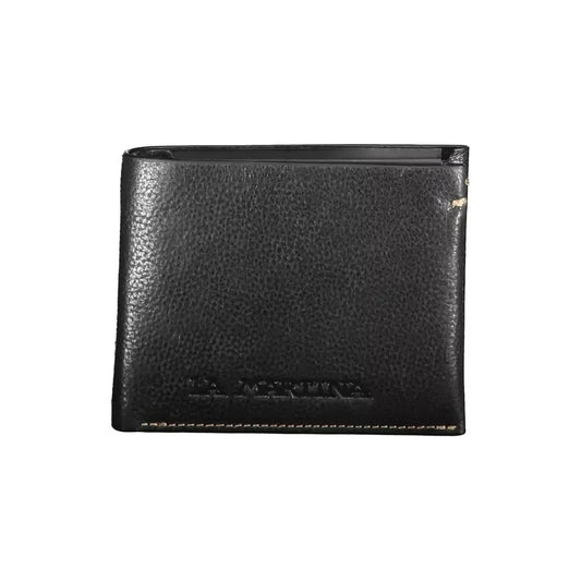 Sleek Black Leather Wallet for the Modern Man