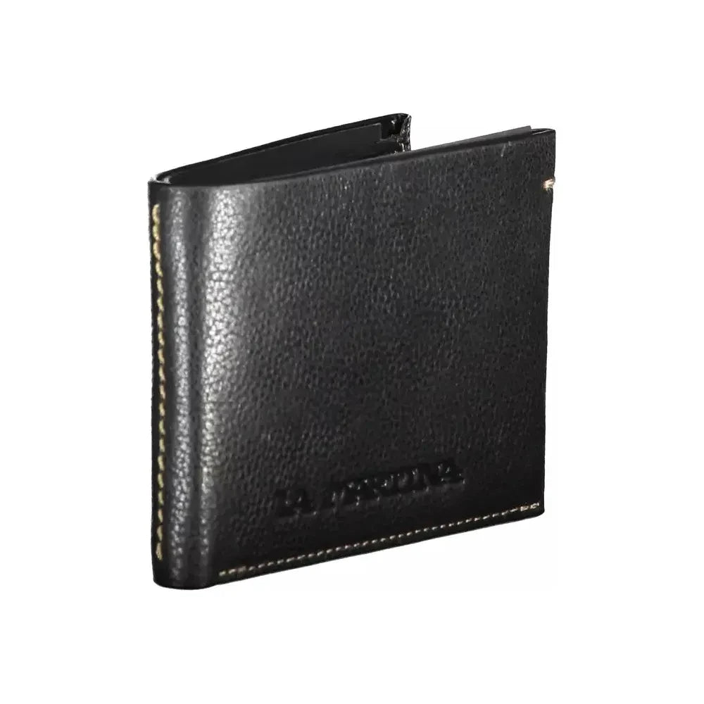 Sleek Black Leather Wallet for the Modern Man