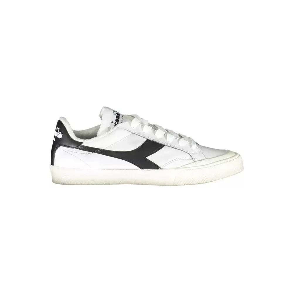 Diadora Sporty Lace-Up Sneakers with Contrast Accents Diadora