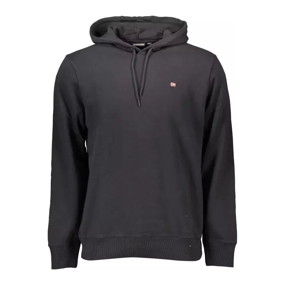 Chic Hooded Sweatshirt with Iconic Detailing