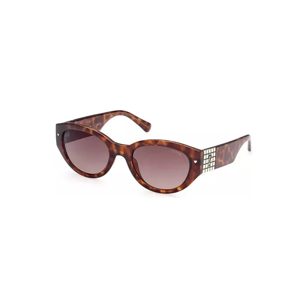 Chic Teardrop Brown Lens Sunglasses