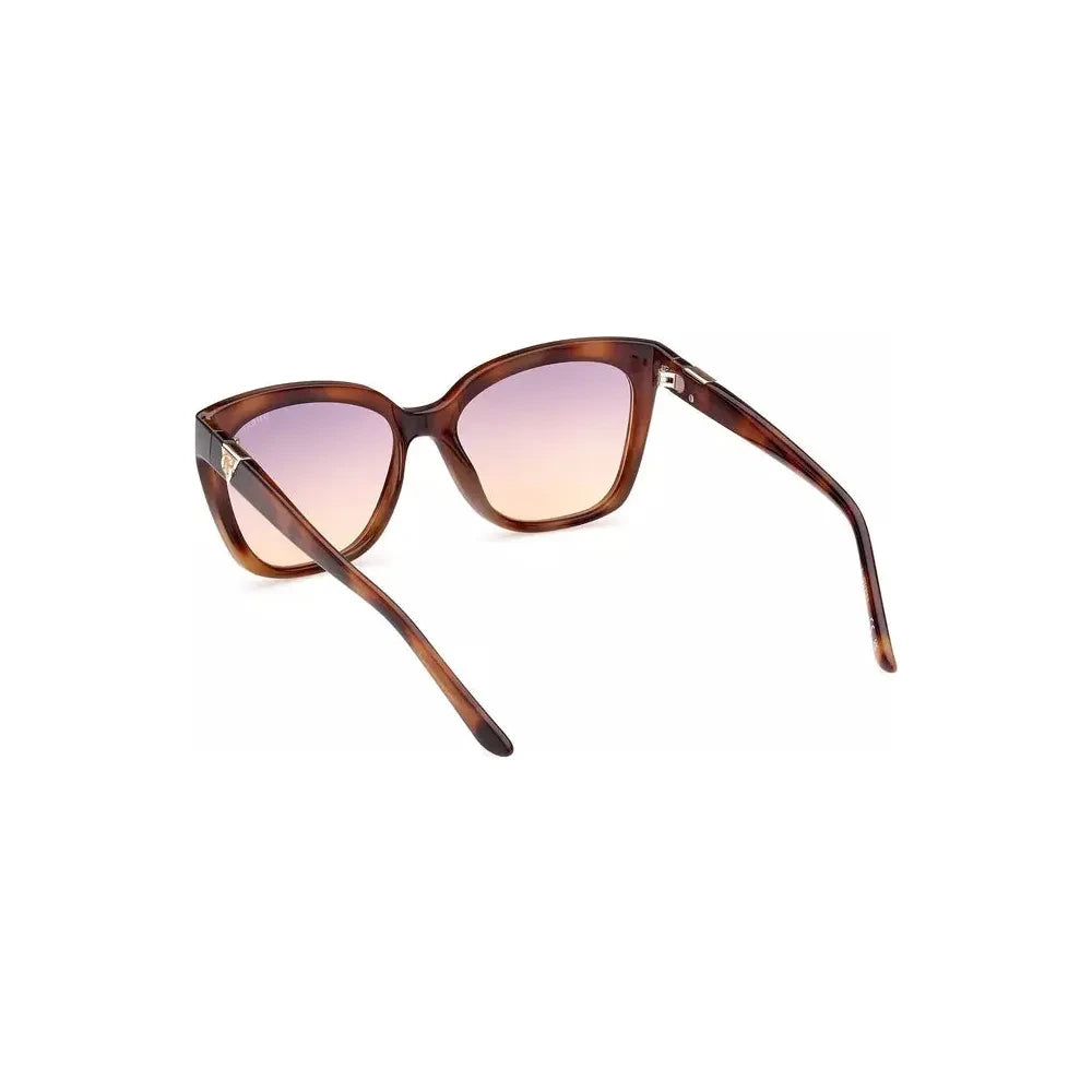 Chic Square Frame Sunglasses in Contrasting Hues