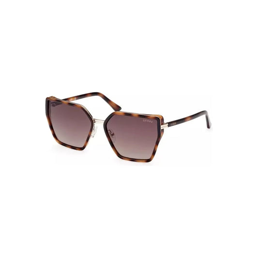 Chic Hexagonal Injected Frame Sunglasses