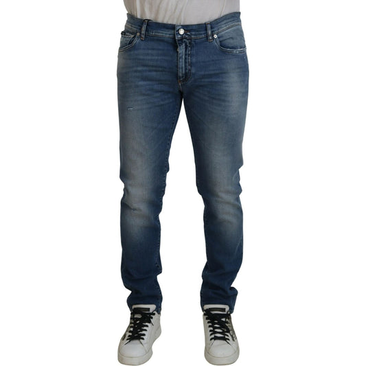 Chic Slim Fit Italian Denim Jeans