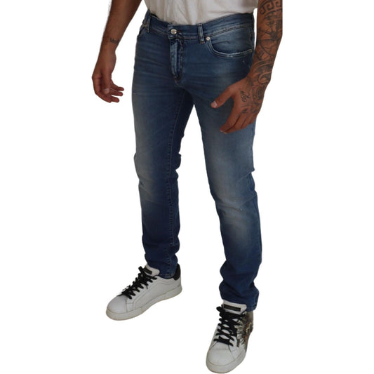 Chic Slim Fit Italian Denim Jeans