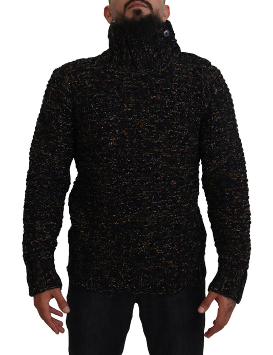 Dolce & Gabbana Elegant Turtleneck Sweater in Luxurious Wool Blend Dolce & Gabbana