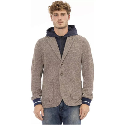 Distretto12 Brown PO Blazer