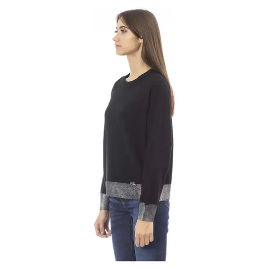 Baldinini Trend "Black Wool Women's Sweater" Baldinini Trend