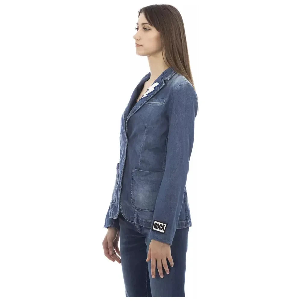 Chic Patchwork Denim Jacket