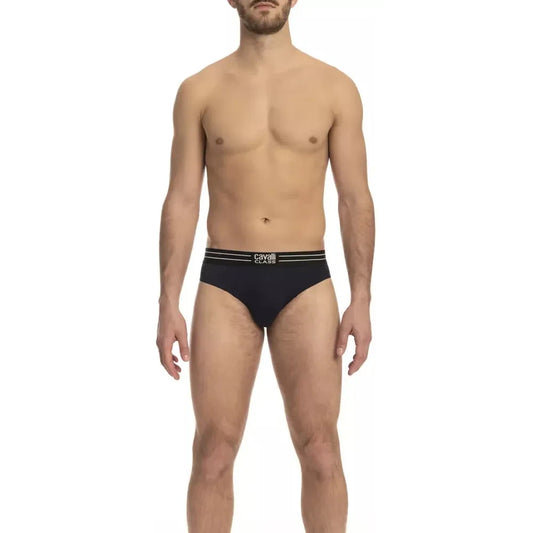 Elegant Trio Pack of Cotton Blend Briefs