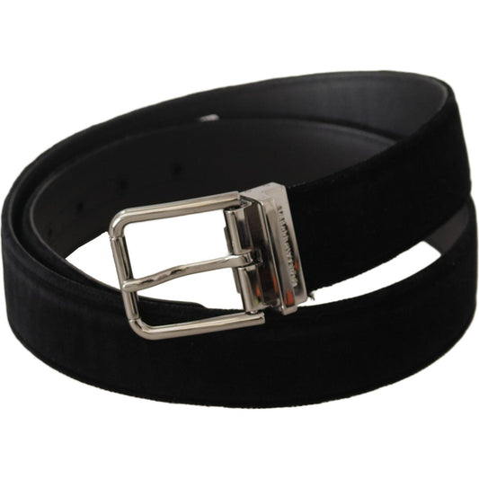 Sophisticated Velvet Leather Belt