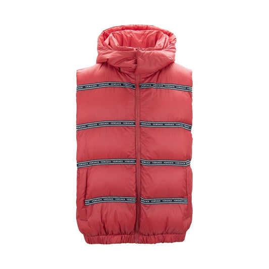 Versace Red Polyester Vest