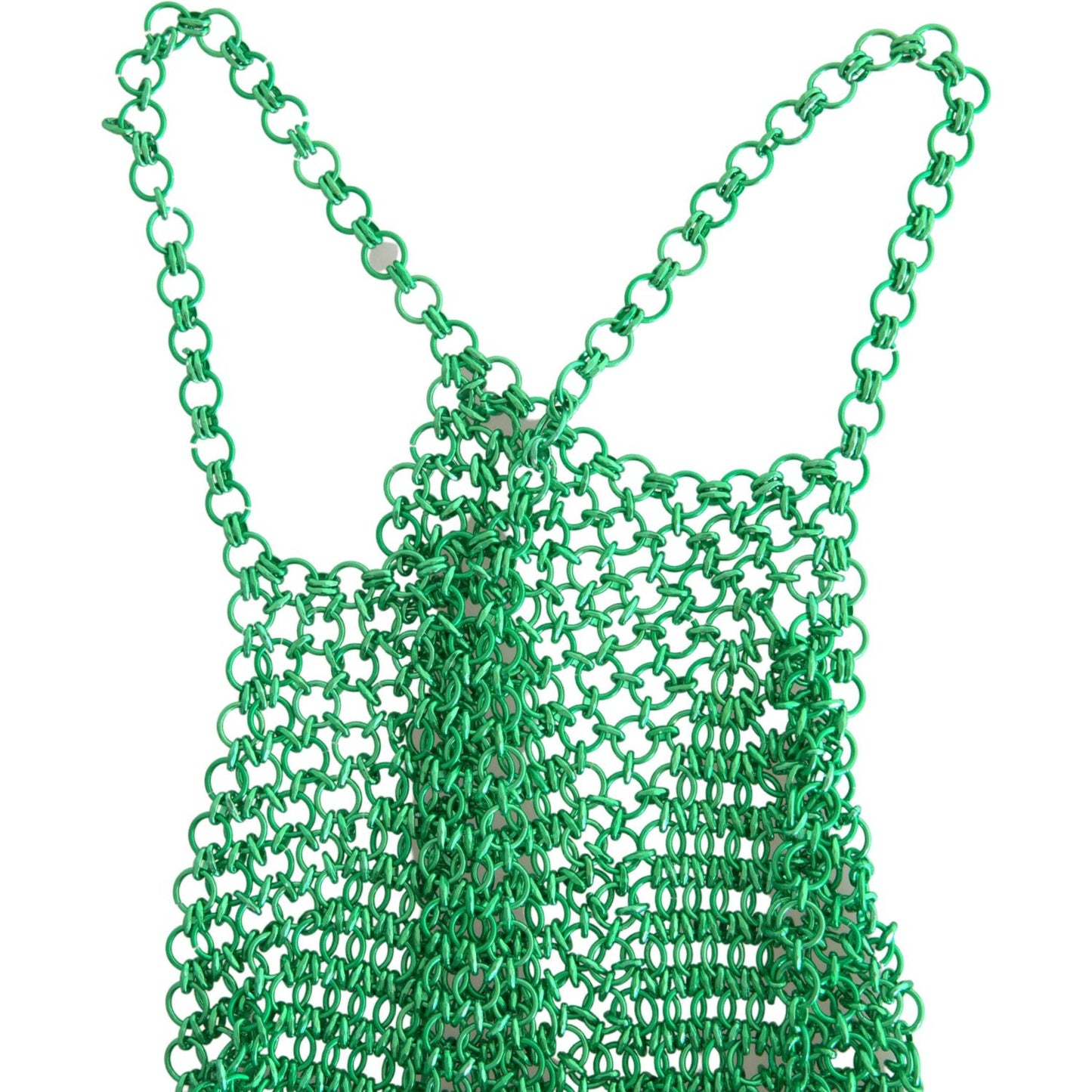 Emerald Halter Cropped Tank Top