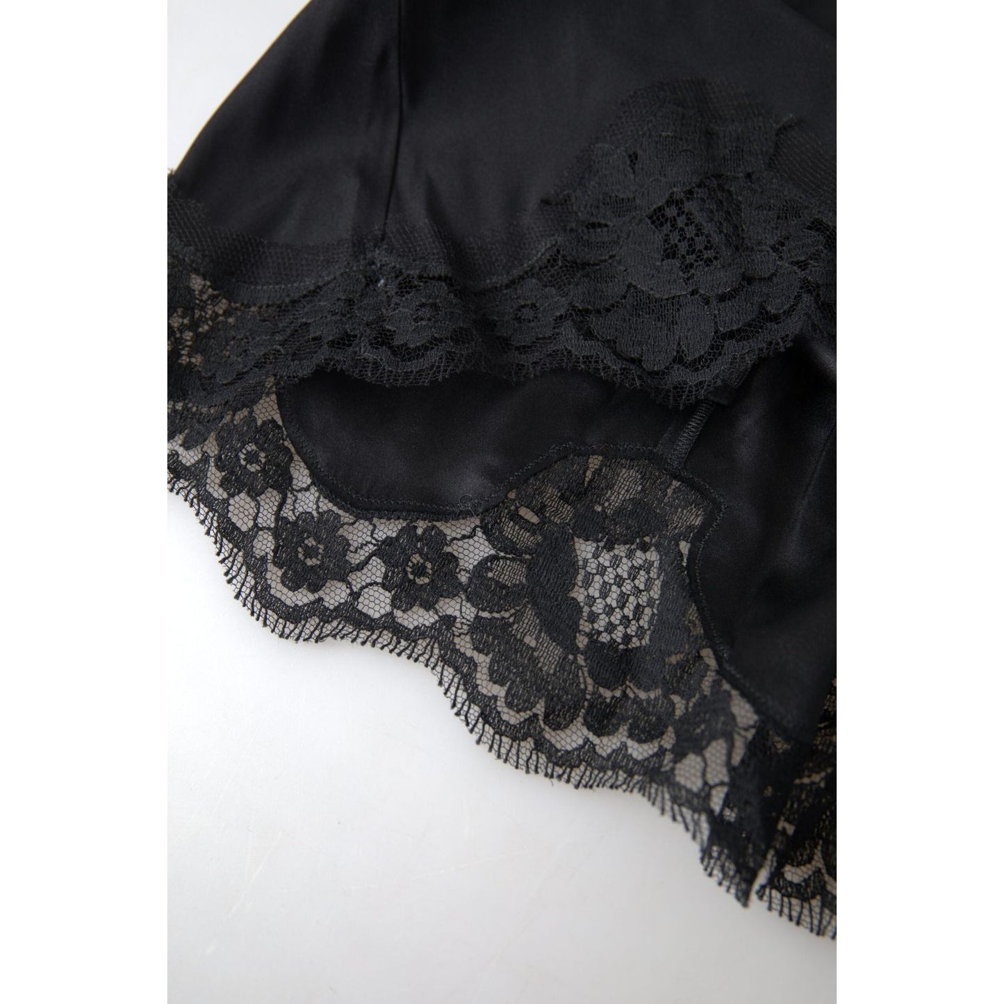 Elegant Black Silk Blend Camisole