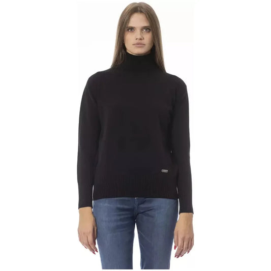 Elegant Turtleneck Sweater in Luxe Wool-Cashmere Blend