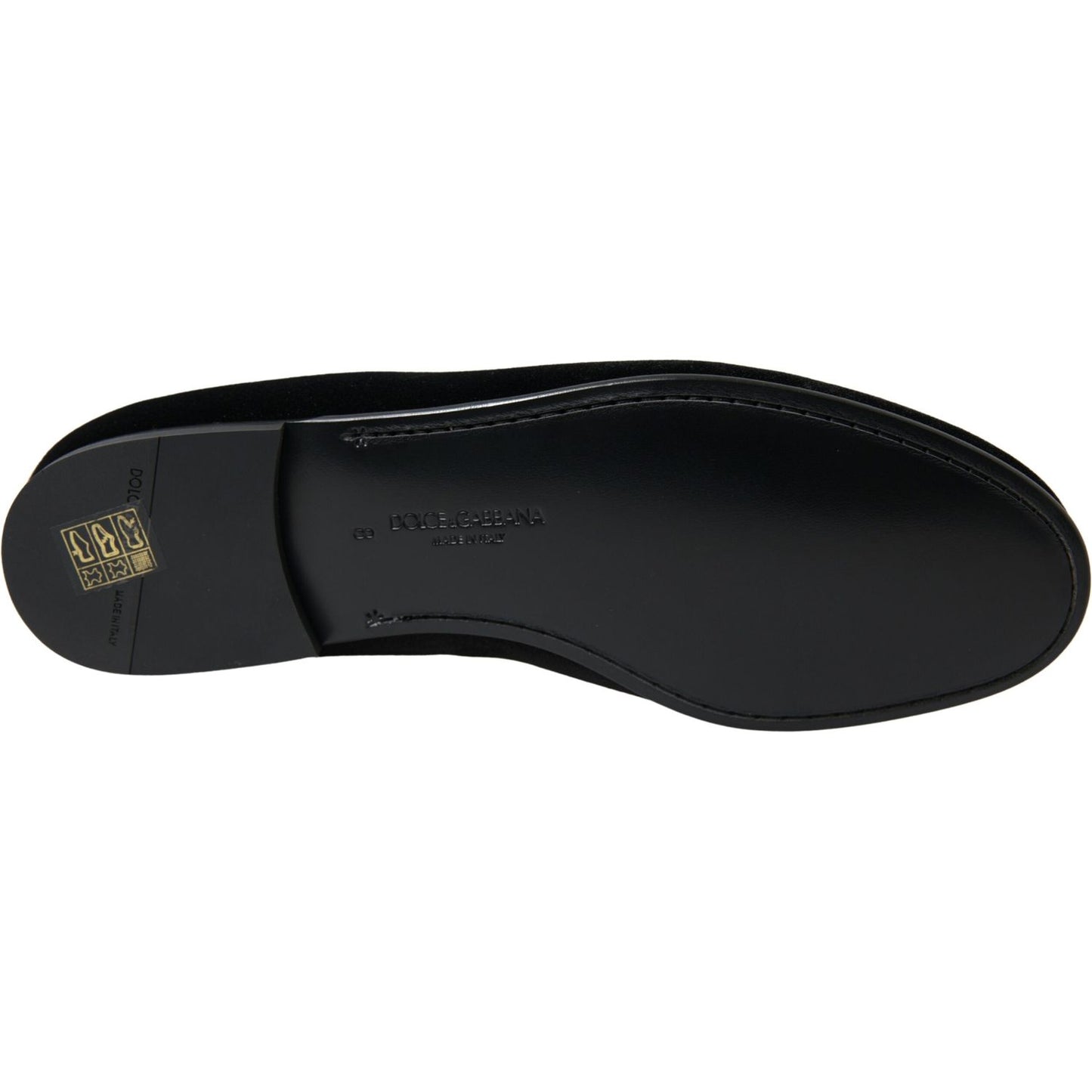 Elegant Velvet Black Loafers for Men