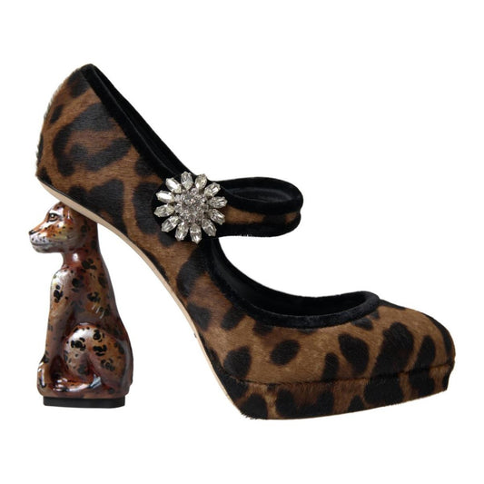 Elegant Leopard Heel Pumps for Chic Sophistication