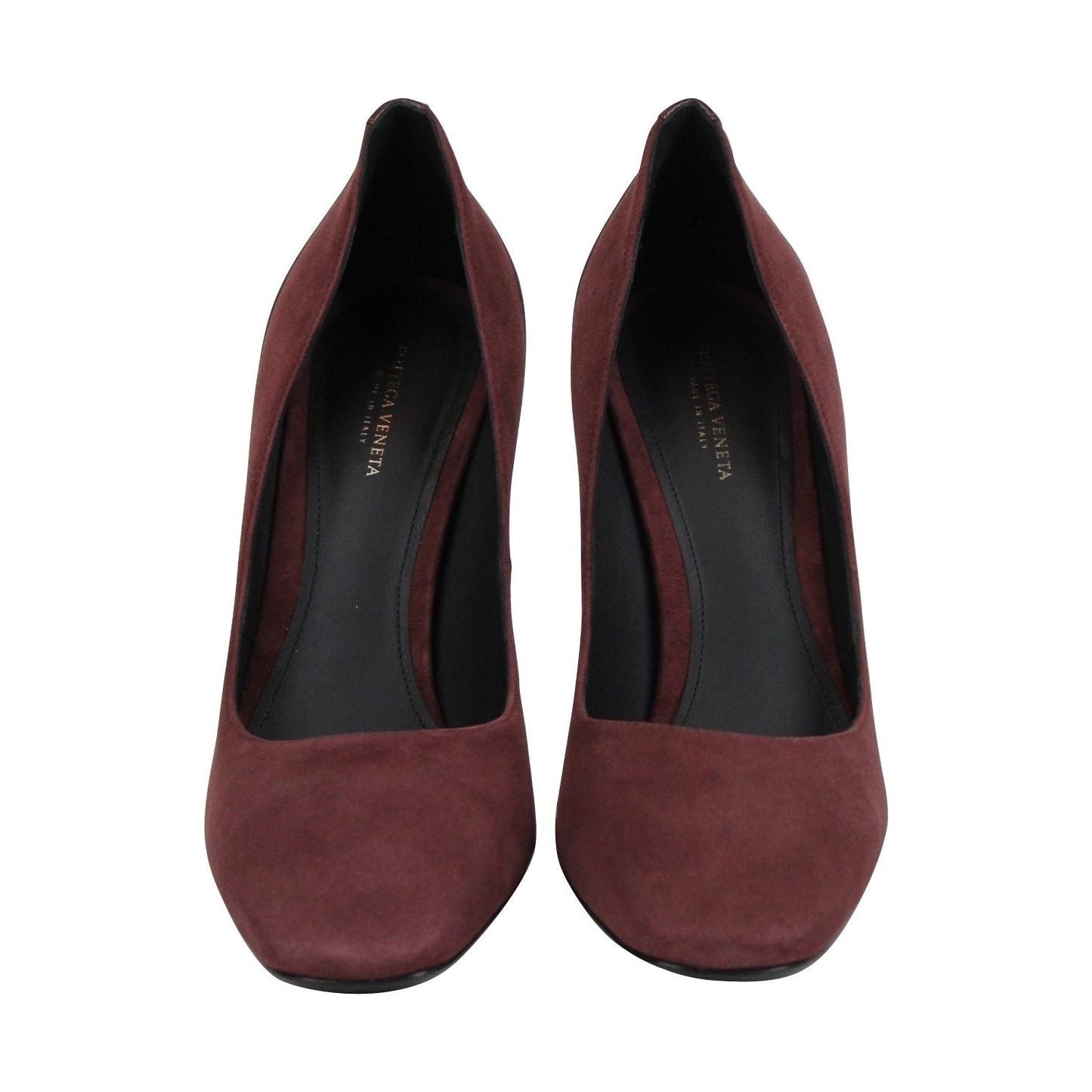 Bottega Veneta Women's Dark Rose Suede Leather Luxe Heels womens-dark-rose-suede-leather-luxe-heels