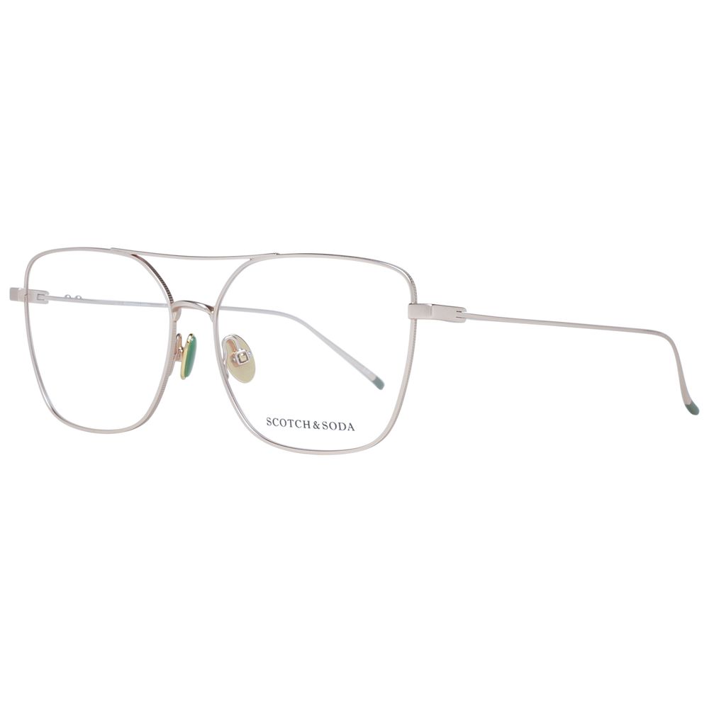 Scotch & Soda Gold Metal Glasses (Frames) Scotch & Soda